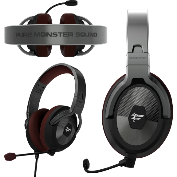 Monster Fatal1ty FXM 200 Ultra High Performance Over-Ear Gaming Headset