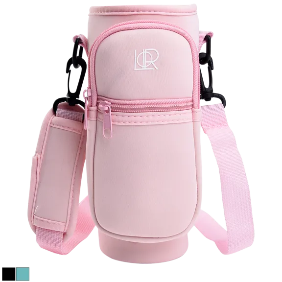 Lior Water Bottle Carrier Bag with Phone Pocket For 40 Oz Tumbler