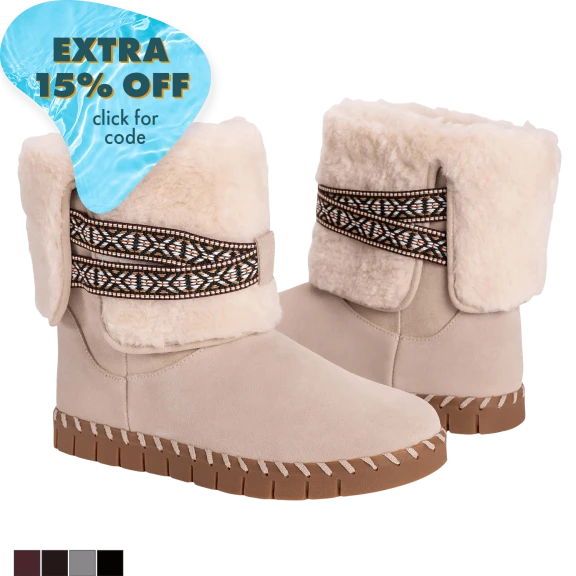 MUK LUKS Flexi Montauk Ankle Boots