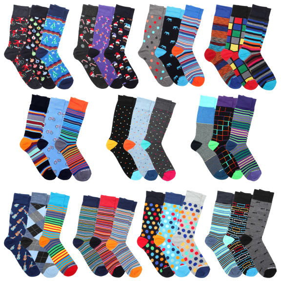 3-Pack: Unsimply Stitched Socks in Gift Boxes