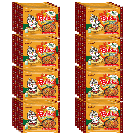 40-Pack: Samyang Buldak Curry Spicy Chicken Ramen (4.89 oz)