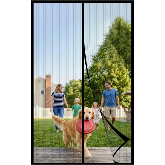 Krediz Magnetic Mesh Screen Door