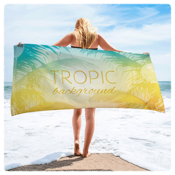 2-Pack: Hakol 2-In-1 Windproof Beach Backpack Towel