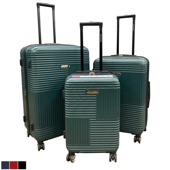 Isaac Mizrahi Putnam 3-Piece Hardside Spinner Luggage Set