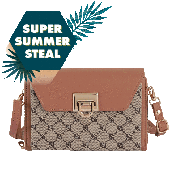 Malibu Skye Multi-Compartment Wallet Crossbody Bag