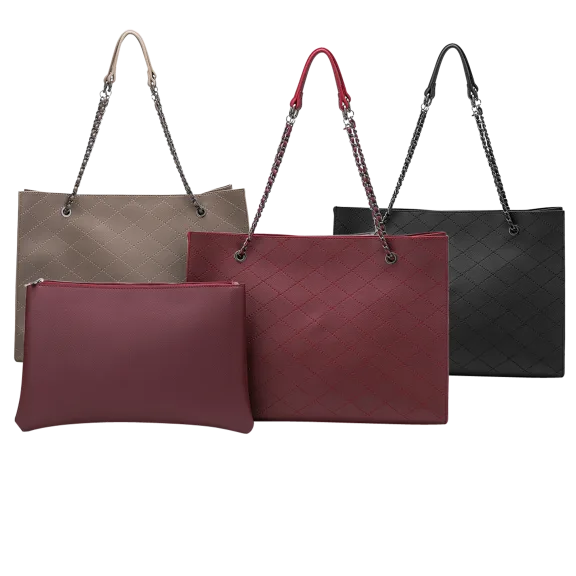 Melie Bianco Nova Shoulder Bag with Bonus Pouch