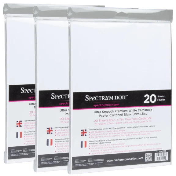 Spectrum Noir 60-Piece Ultra Smooth Premium Cardstock