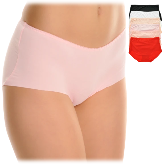 6-Pack: Angelina Cotton Mid-Rise Classic Briefs