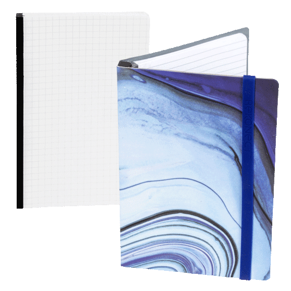 Rekonect Customizable Magnetic Notebook with Graph Paper Refill pack