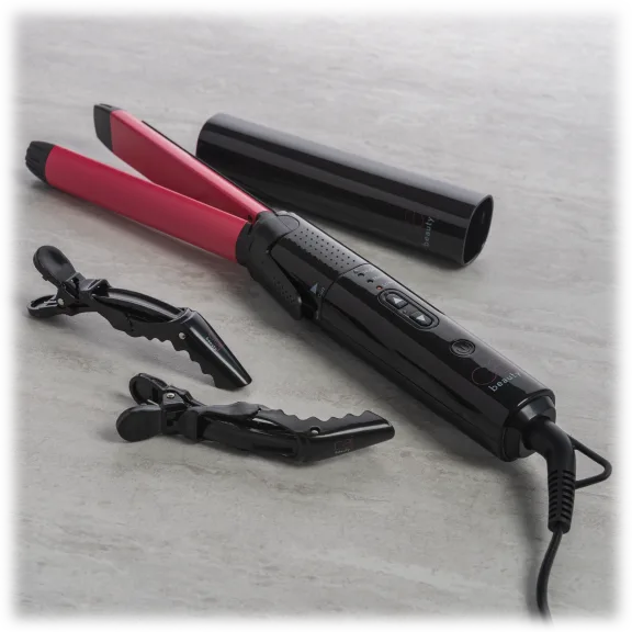 CAJ Beauty Amplistyler 3-in-1 Curling Iron & Styling Iron