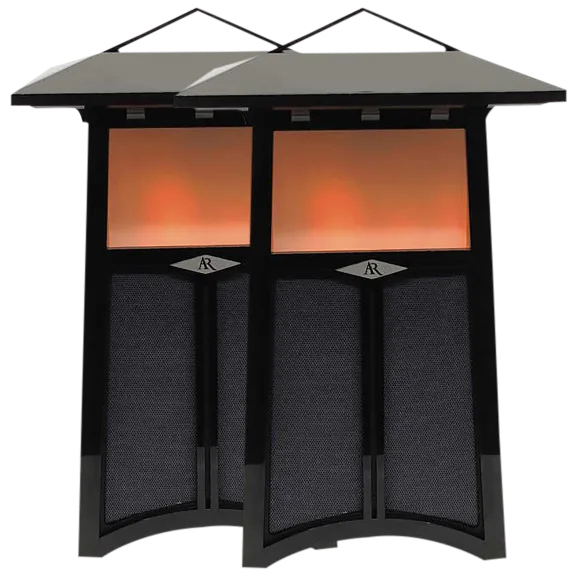 2-Pack: Acoustic Research Santa Cruz 30-Watt Wireless Outdoor Speaker Lanterns