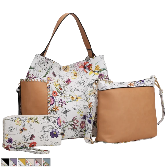 MKF Collection Anny Hobo Pouch and Wallet Set by Mia K.