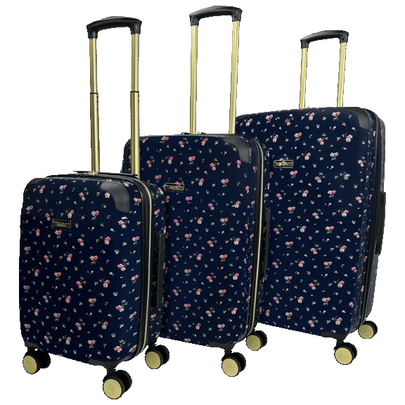Jenni Chan 3-Piece Hardside Spinner Luggage Set
