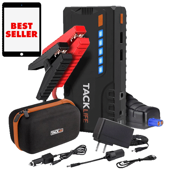 Tacklife T6 800 Amp Portable Jump Starter Kit
