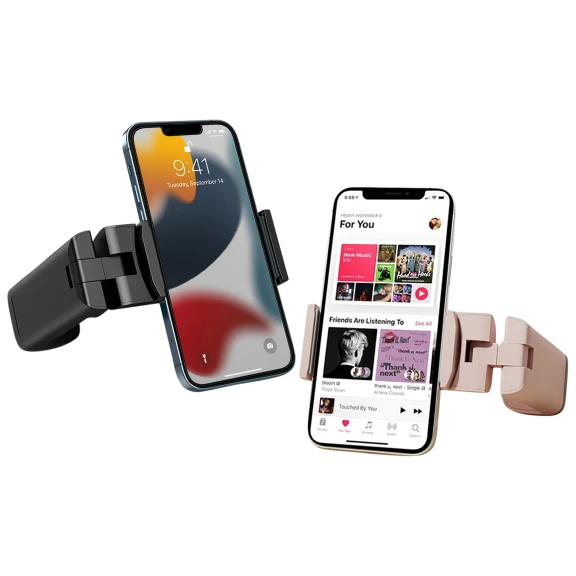 2-Pack: Titan 360° Universal Handsfree Phone Mount & Holder Stand For Travel