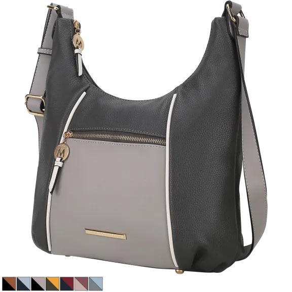 MKF Collection Women’s Lavinia Color Block Shoulder Bag