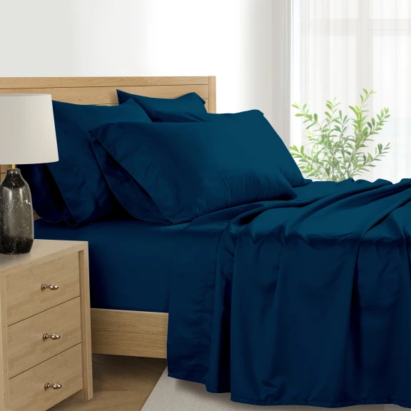 Kathy Ireland 1000 Thread Count Egyptian Cotton Rich 6-Piece Sheet Set
