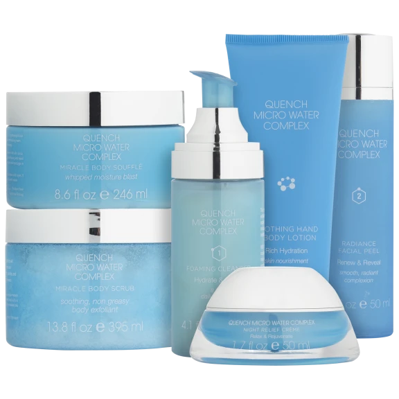 Quench 6-Piece MicroWater Complex Skincare Set