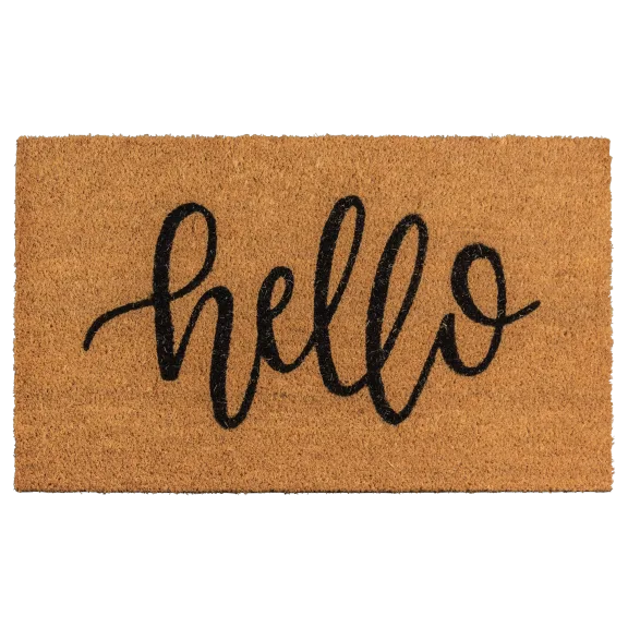 Chris & Peyton 18"x30" Hello Doormat
