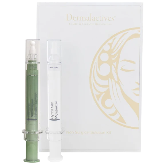 Dermalactives Non-Surgical Collagen Solution & Hydro Silk Moisturizer Kit