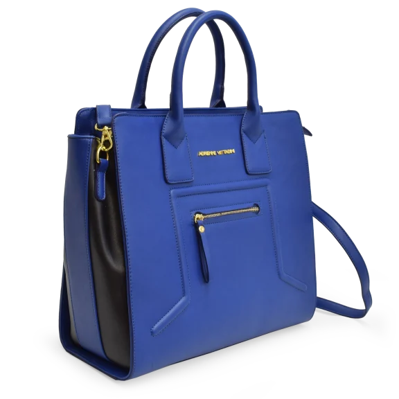 Adrienne Vittadini Structured Tote with Optional Crossbody Strap