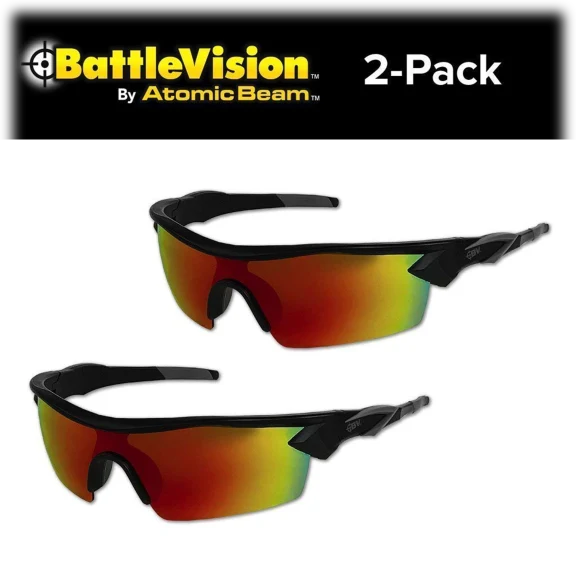 ASOTV 2-Pack: Battle Vision HD Polarized Sunglasses