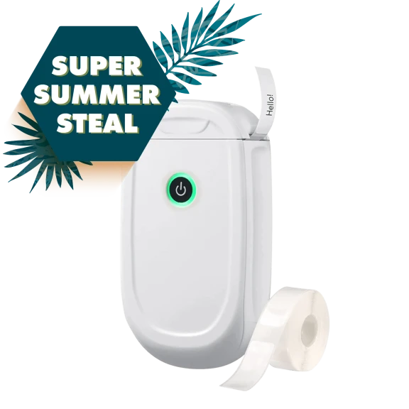 Dartwood Mini Portable Bluetooth Label Maker