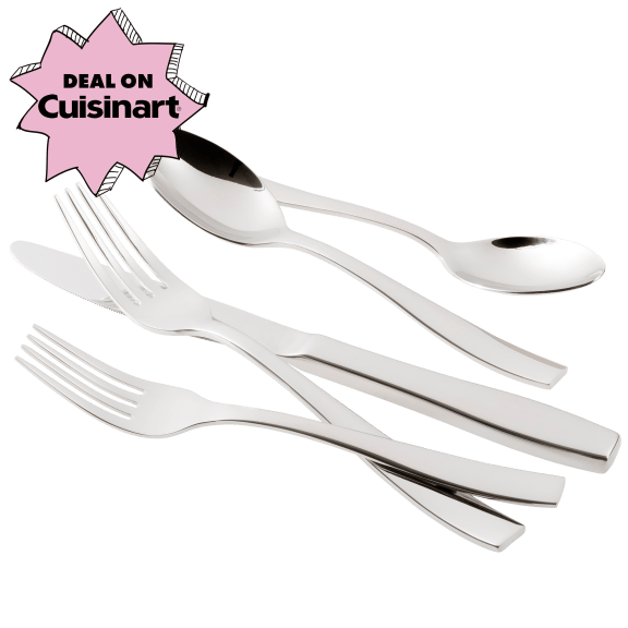Cuisinart® Elite 20 Piece High-Quality 18/10 Stainless Steel Flatware