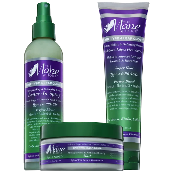 The Mane Choice 4 Leaf Clover Mask, Gel & Spray Bundle