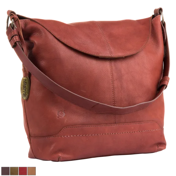 Born Genuine Leather Elaina II Antique Flap Hobo