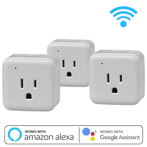 Improvements 3-Pack Wifi Smart Plugs