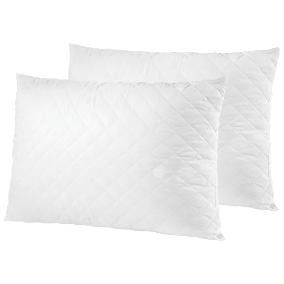 2-Pack: SensorPEDIC MemoryLOFT Deluxe Pillow with Gel-Infused Memory Foam Core