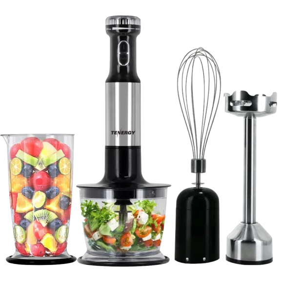 Tenergy 200W Immersion Blender & Mixer Set