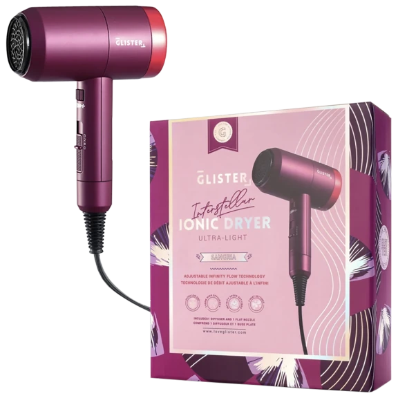 Glister Interstellar Pro Hair Dryer with Adjustable Airflow