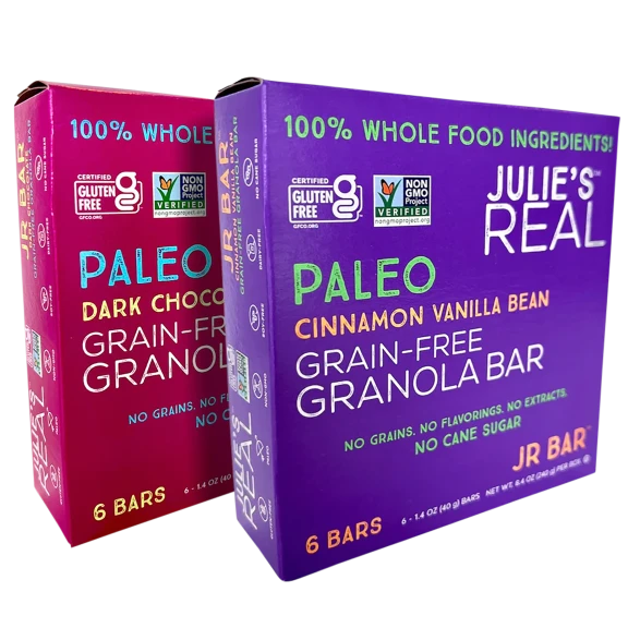 36-Pack: Julie's Real Grain-Free Granola Bars
