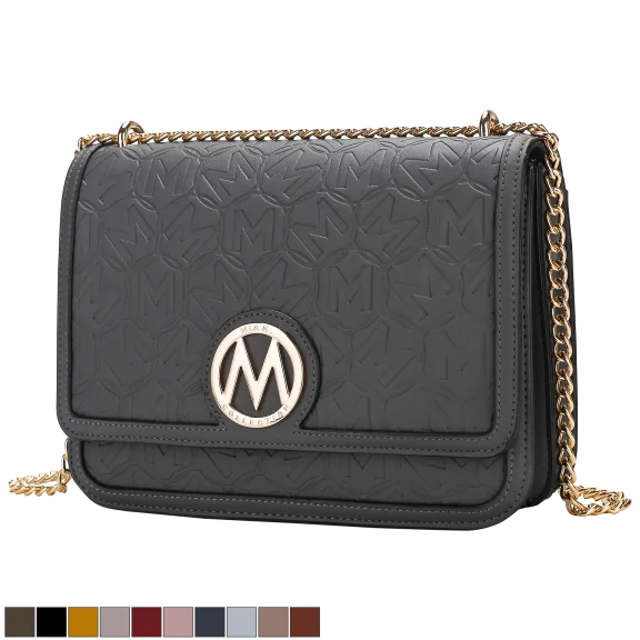 MKF Collection Amiyah Vegan Leather Shoulder Bag By Mia K