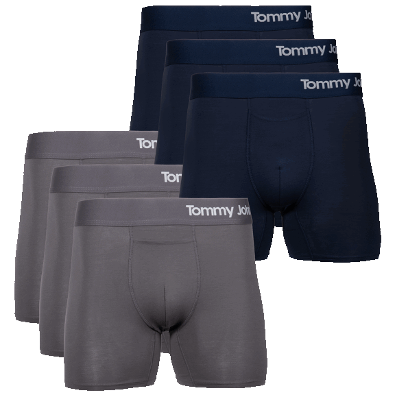 6-Pack: Tommy John Boxer Briefs & Trunks