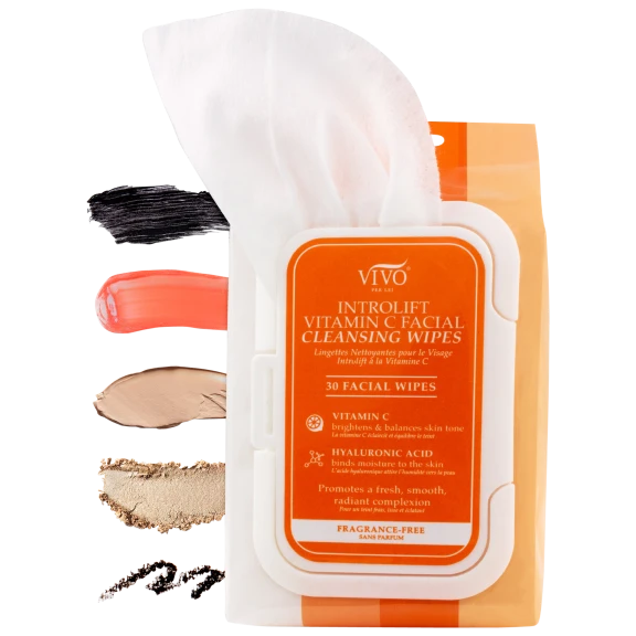 Vivo Per Lei IntroLift Vitamin C Facial Wipes (30 Count)