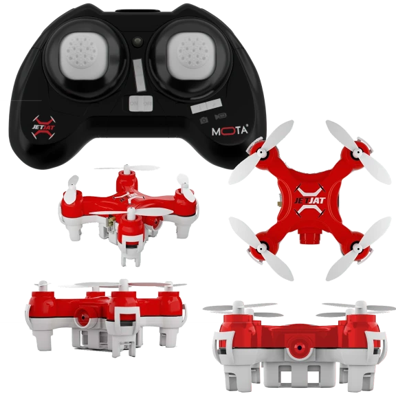2-Pack: MOTA JetJat Nano-C Camera Stunt Drone