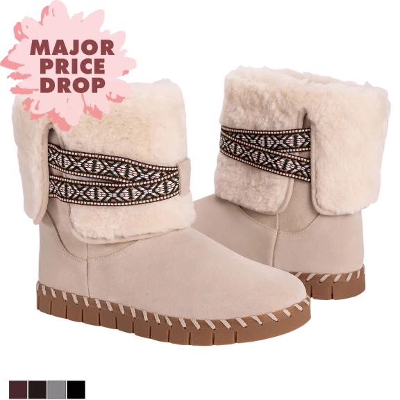 MUK LUKS Flexi Montauk Ankle Boots