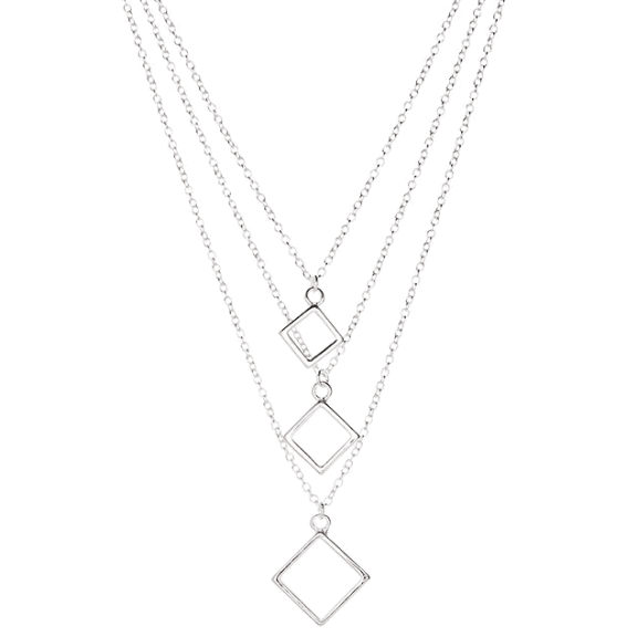 Hollywood Sensation Carmen .925 Sterling Silver Plated Necklace