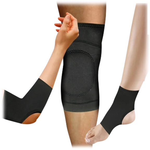 Copper Comfort Knee, Ankle, and Elbow Compression Braces
