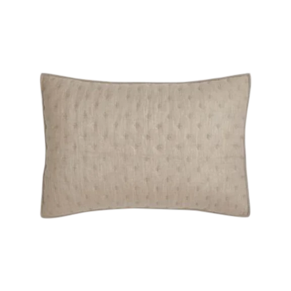Threaded Quilted Pillow Sham