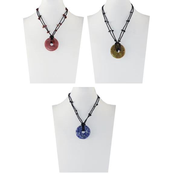 Genuine Gemstone 45mm Necklaces