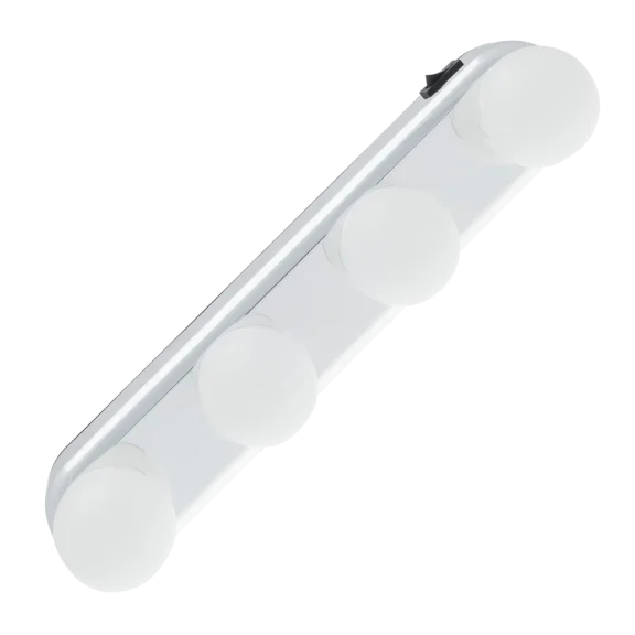 LitezAll 4-Bulb LED Suction Vanity Light Bar