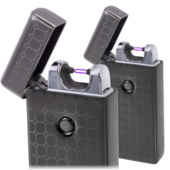 ONLINE EXCLUSIVE: SaberLight Rechargeable Plasma Beam Lighters (Set of 2)