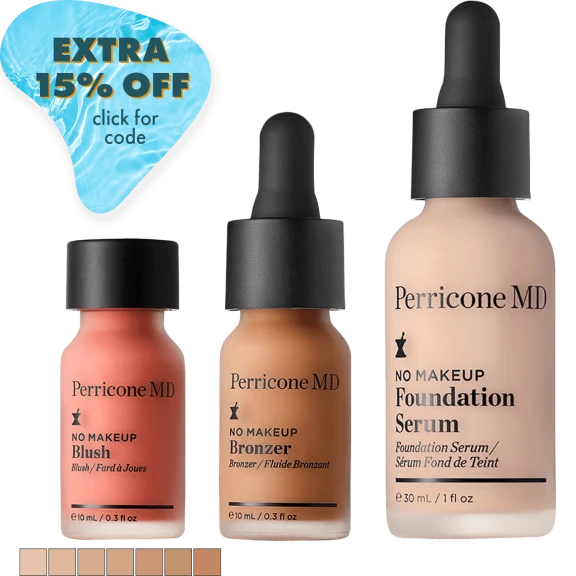 Perricone MD No Makeup Foundation, Bronzer & Blush