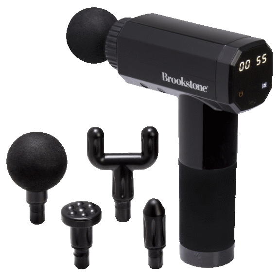Brookstone Deep Tissue Massager Gun