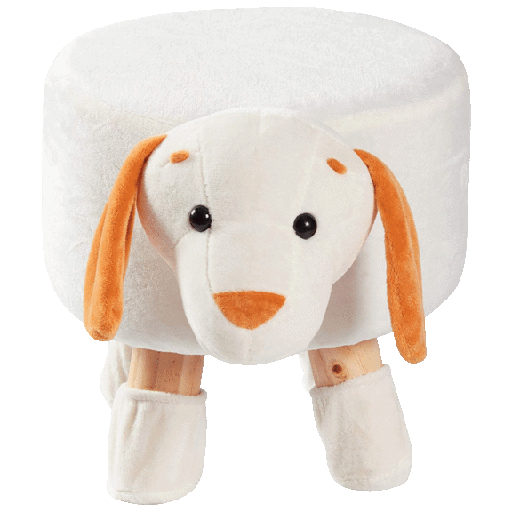 Cheer Collection 11" Cute Animal Footrest Stool