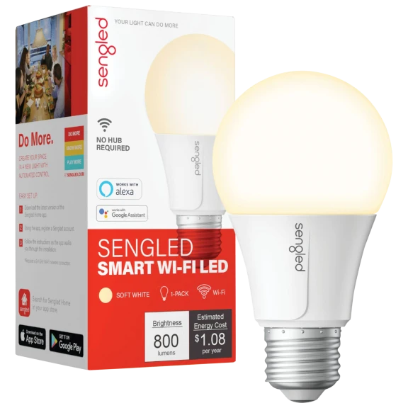 3-Pack of Sengled Dimmable LED Smart Bulbs